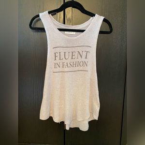 Abercrombie and Fitch Fluent in Fashion top